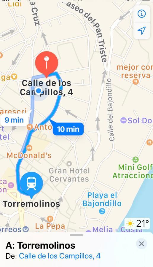 Apartamento Estudio Loft En El Centro Para 3 O 4 Personas Cama Doble Y Sofa Cama Check In A Partir De Las 15 Y 30 Min Pm Y Check Out Hasta Las 11 Y 30 Pm Con Wifi Normalmente No Se Puede Adelantar El Check In Torremolinos Kültér fotó